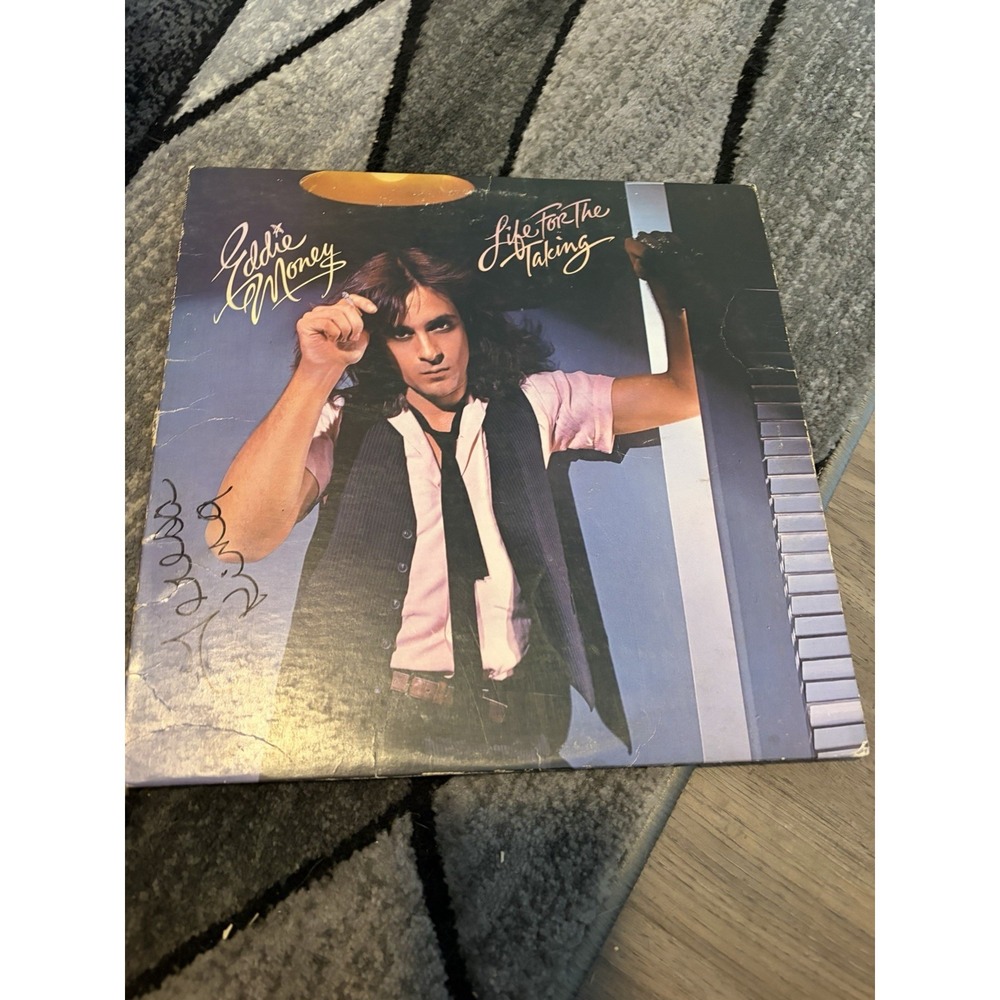 Eddie Money Life For The Taking LP 1978 Columbia JC 35598 VG+ Vinyl Inner Sleeve